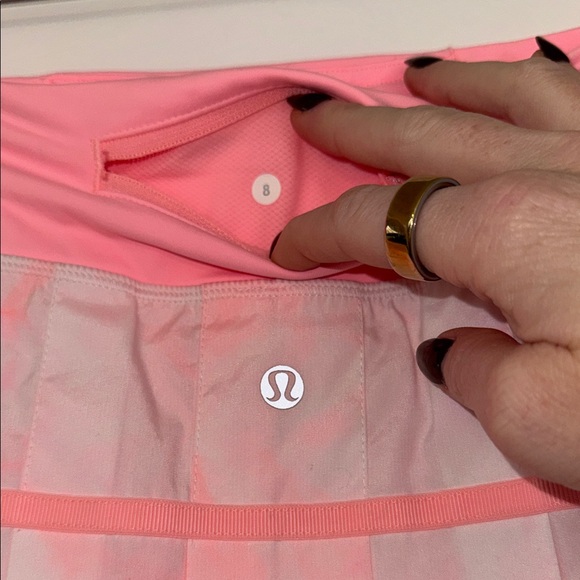 Lululemon Athletica Pink Mini Skort - Picture 4 of 5